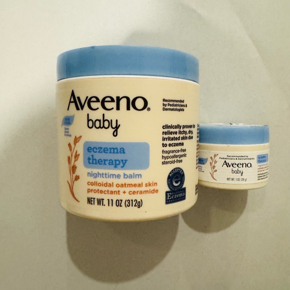 Aveeno Baby Eczema Therapy bundle.